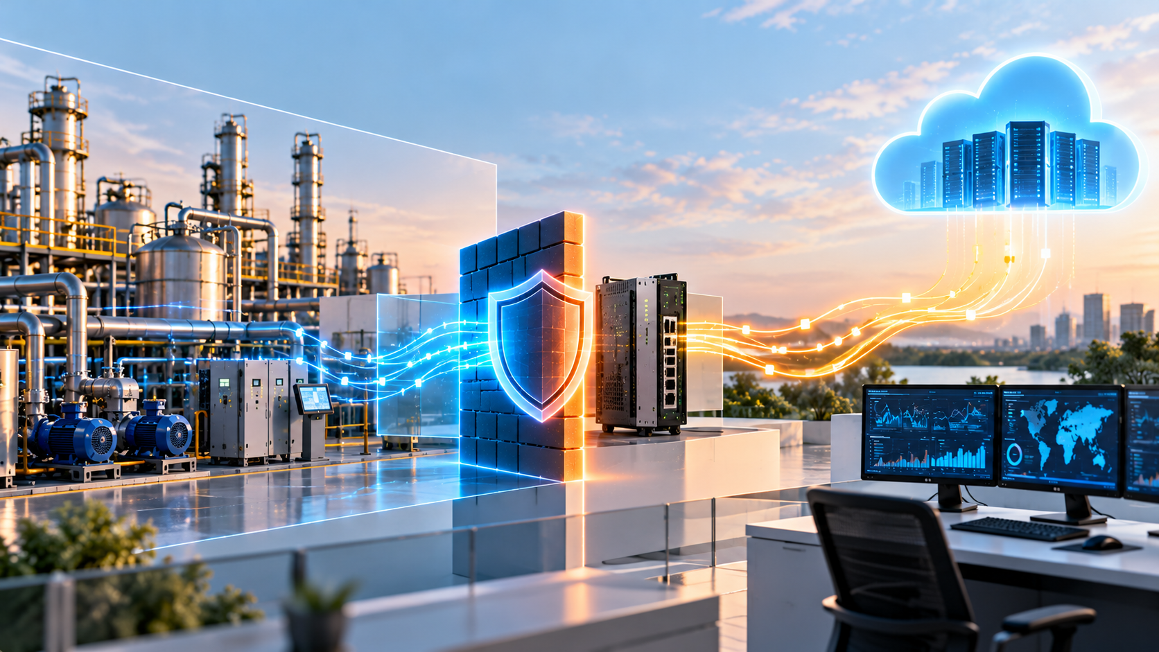 Secure OT-to-Cloud Architecture: Export Historian, OPC UA and MQTT Data Without Opening an Inbound Path